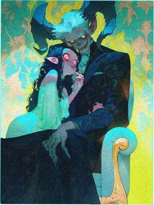 晋江小说幻想美食作品山海食肆封面